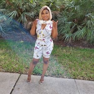 Butterflies Over Me Romper